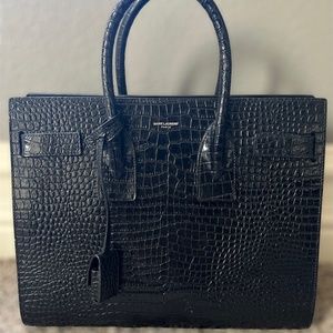 YSL Large Aalligator bag